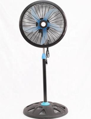 China Household 18inch Commercial Powerful Industrial Pedestal Stand Fan With Plastic Blades for sale