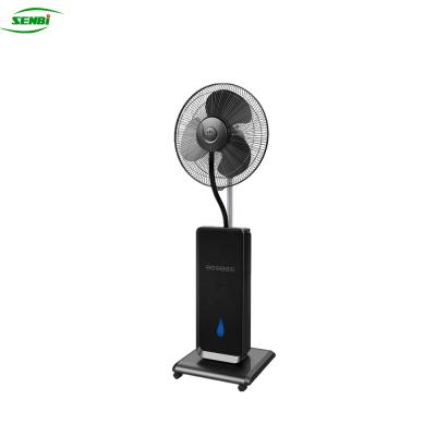 China Outdoor use hotel air cooler mist fan high quality household and home water cooling rack with mist for sale