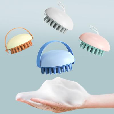 China Waterproof Scalp Care Hairbrush with Soft Silicone Scalp Massager Shampoo Hair Brush for Hair Growth for sale