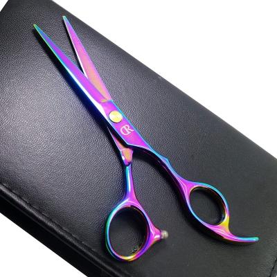 China Popular Hair Barber Salon Hairdressing Shears Cutting Professional Stainless Steel Scissors Right Handed Styling Tool for sale