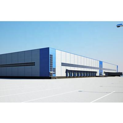 China Steel Structure Steel Structural Warehouse Prefab Steel Construction Dome Design Workshop Warehouse for sale