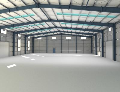 China Industrial steel structure workshop and prefabricated steel structure building factory for sale