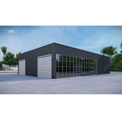 China Low Cost Modern Steel Structure Warehouse Prefab Steel Structure Workshop Industrial Warehouse for sale