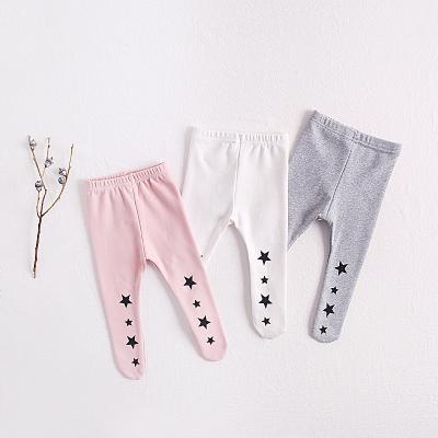 China 2020 Europe and America CIA spring clothing for lovely babies stars printed leggings cotton joker pp tights for sale