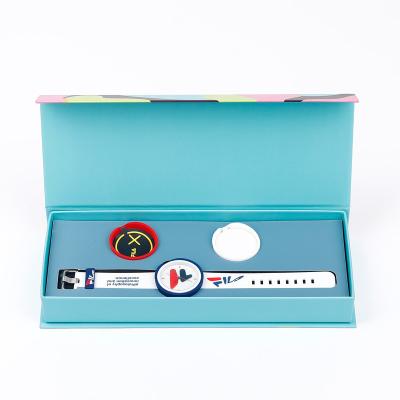 China Recycled Materials Custom Kids Watch Rigid Magnetic Packaging Box for sale