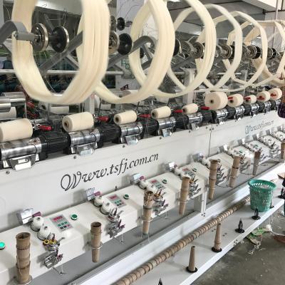 China Hank To Cone Winding Drum High Speed ​​Grooved Filament Skein To Bobbin Winder / Winding Machine for sale