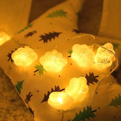 China Small Modern Battery Operated Cute Decor Lamp Hallway Cute Cloud Face Shape Kids Baby Room Halloween Christmas Holiday Night Light for sale