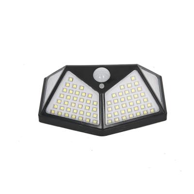 China New 100 LED Garden Solar Panel Waterproof PIR Motion Sensor Solar Power Lights Outdoor for sale