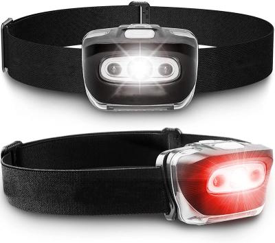 China Rechargeable Headlamp Camping Flashlight Headlights Working, Camping, Hiking, Climbing, Fishing, Jogging, Headlamp With Red Light for sale