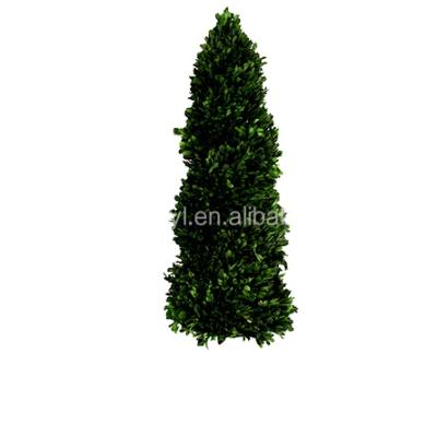 China New Eco-friendly Christmas Product Christmas Tree With Led Lights Included Preserved Boxwood Christmas Tree for sale