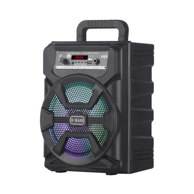 China None wholesale portable wireless suitcase BT USB TF FM AUX. factory 8 inch speaker box for sale