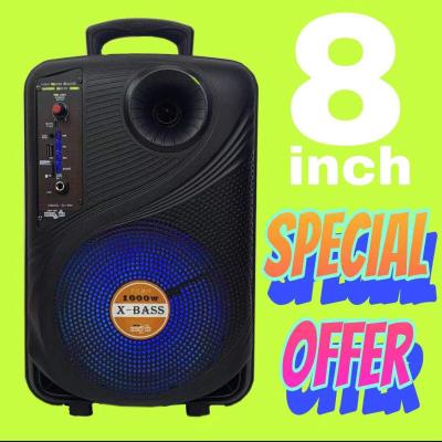 China None Wholesale Portable Outdoor Speaker Speaker With LED Lamp for sale