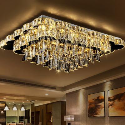 China Modern LED Crystal Lamp Chandelier Chandelier Modern Luxury Crystal Lighting for sale