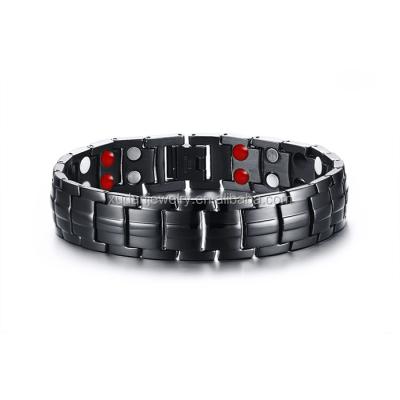 China Eco-Friendly (Organic Nickel Free Japanese Titanium Magnetic Bracelet for sale