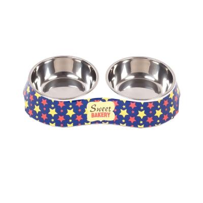 China Factory Direct Sales Food Grade Dog Travel Cat Bowls Non Sustainable Stainless Spil for sale