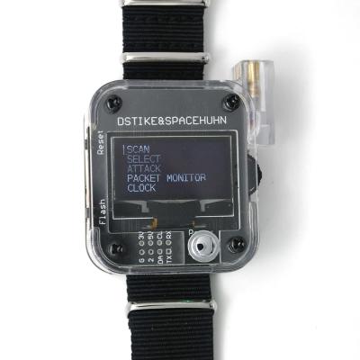 China DSTIKE WiFi Deauther Wifi Watch V3 ESP8266 Development Board | Smartwatch DevKit | Arduino NodeMCU ESP32 IoT 800mA for sale