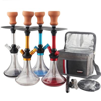 China Wholesale Arabic Glass Shisha Lager Hookah Finished Set Hookah Shisha 2021 Country Hookah for sale