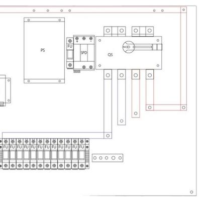 China GEYA GYPV/12-1 Plant 1000V 550V Distribution Box Solar Array System PV DC Photovoltaic Combiner Box For Solar Panel GYPV/12-1 for sale