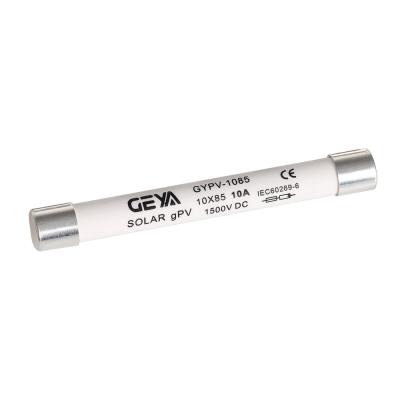 China LOW VOLTAGE GEYA GYPV-1085 PV DC Fuse Solar Photovoltaic Components 1500V High Quality 4-30A for sale