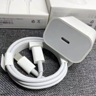 China Mobile Phone US Plug Palladium 20W 20W Charging Power Supplier Wall Charger USB C 20W Fast Power Adapter For iPhone Charger for sale