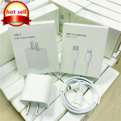 China Original Mobile Phone Tablet MP3 GPS 18W 20W USB-C Palladium Fast Charger US EU Plug USB C Power Adapter For iPhone 11 12 for sale