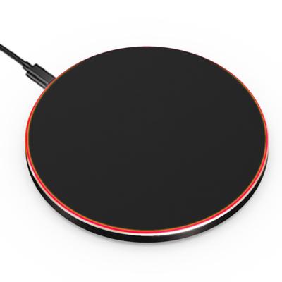 China 15W 10W Fast Qi Wireless Charging Pad Universal Wireless Mobile Phone Charging Pad for Samsung for sale