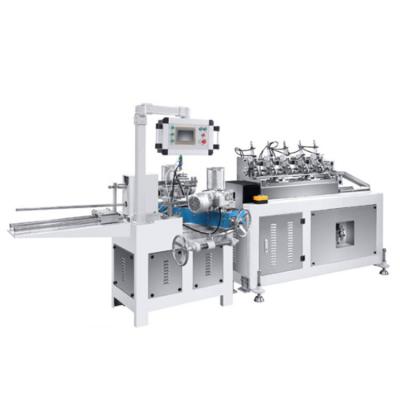 China Restaurant DTY Automatic POY Paper Tubes Polishing Curling Fluting Machine for sale