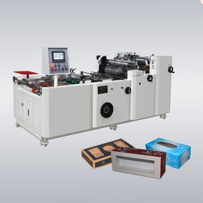 China TC-650A Hotels Automatic Formed Window Splicing Machine For Carton And E-groove Box for sale