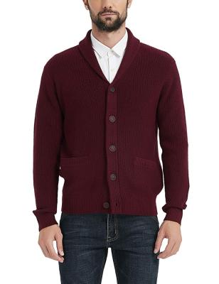 China professional custom high quality Anti-wrinkle supplier winter design knit cardigan sweater style cashmere knit sweater cardigan for men for sale