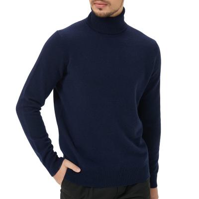 China Anti-wrinkle OEM and ODM Men's Sweater Men Sweater High Neck Solid Color Casual Fashion Long Sleeve Clothing Wool Knitted Sweater for sale