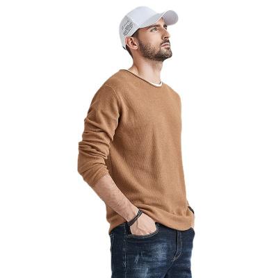 China Wholesale Anti-wrinkle 2022 new style crew neck casual men's sweaters fabric men pullovers for sale