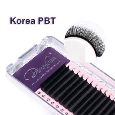 China Different Lashes Mink Lash Private Label Individual Minks Russian Hand Made ODM OEM PBT Rows 03 Volume Eyelash Extensions 16 Korean Fiber 5-25MM for sale