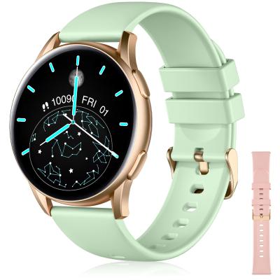 China Latest Touch Screen Round Shape Logo Customize Durable Heart Rate Monitor 1.32 Inch Touch Screen Full HD Smart Watch for sale