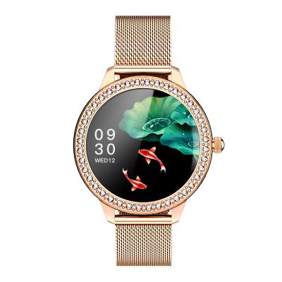 China Touch Screen OEM/ODM Android IOS Smart Watch For Women Around Waterproof Smart Watch for sale