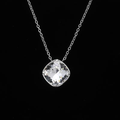 China Hot Sale Punk Hip Hop Iced Out 13.6MM Cuban Custom VVS Moissanite Necklace 3D Pendant for sale