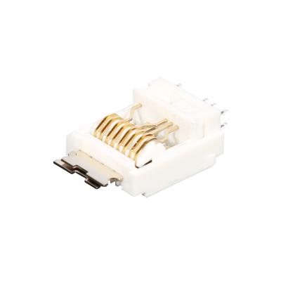 China Network Module RJ45 2021 Over 24 Hours Network Module Molding Rj45 Injection Stamping Parts for sale