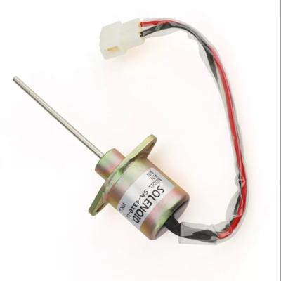 China 05 Series Fuel Shut Off Solenoid Engine Cut Out Solenoid SA-4310-12 17490-60010 DC12V For 05 Series Engine for sale