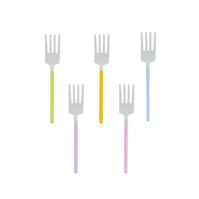 China Disposable plastic spork tableware set 100% biodegradable disposable with spoon for sale