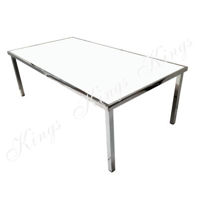 China High Quality Removeable Legs Chrome Plexiglass Wedding Whiteboard for sale