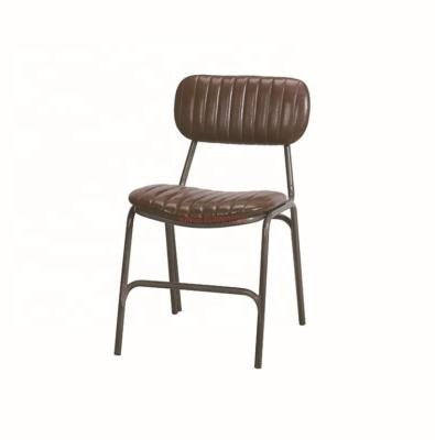 China Dining Chair Vintage Style Industrial Metal Dining Chair for sale