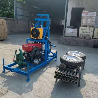 China 10cm diameter 100M deep water drilling machine on factory price Te koop