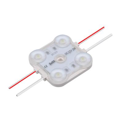 China 5-15cm letters and light boxes 4leds 12dc 2w 165 angle smd2835 led module for sale