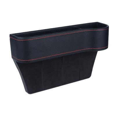 China Convenient space universal multifunctional storage box for automobile, ABS+leather. for sale