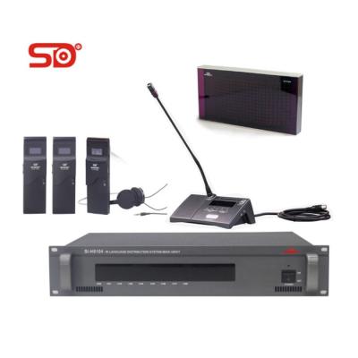 China SINGDEN Translation Interpretation Equipment Simultaneous Conference System for sale