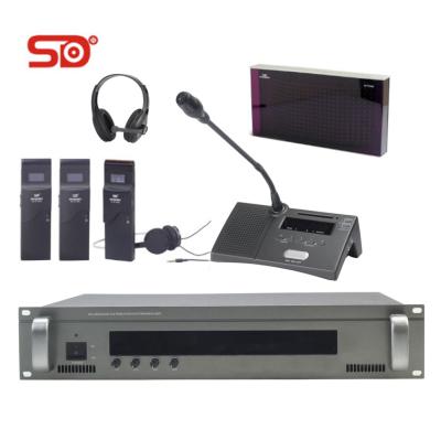 China SINGDEN Translation Simultaneous Interpretation Digital Conference System for sale