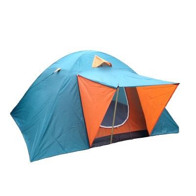 China Extended Type Amazon Double Layer 3-4 Person Good Quality Water Proof Outdoor Camping Tent for sale