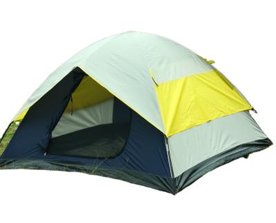 China Extended Type Good Quality Double Layer 3-4 Person Tent for sale