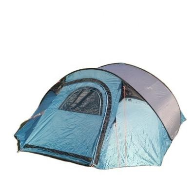 China Extended Type Double Layer High Quality Customer Design Pop Up Waterproof Family Camping Tent for sale