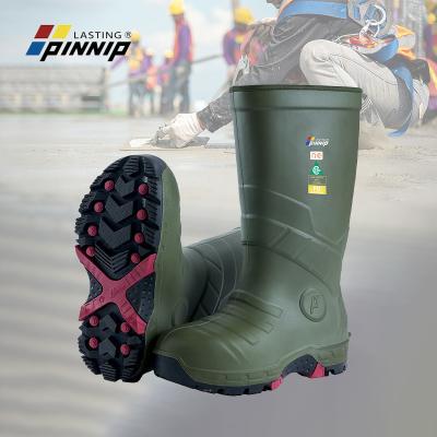 China MULTI-USE PINNIP Working Boots Man  Snow  Safety Shoes Ce Steel Toe Safety Boots for Men Waterproof Winter for sale