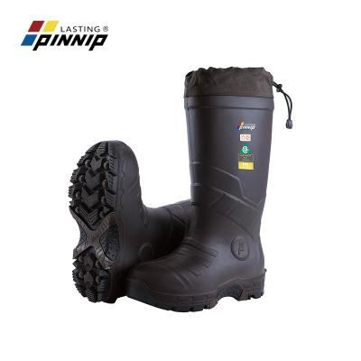 China MULTI-USE PINNIP pu work boots for men -40 degree cold protection and warmth  safety work shoes for sale